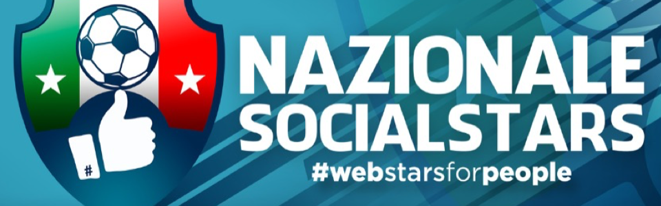 Nazionale Socialstars: iniziativa ed evento 30 giugno