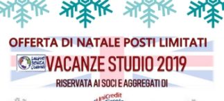 Offerta di Natale – Vacanze Studio 2019 – Lingue Senza Confini